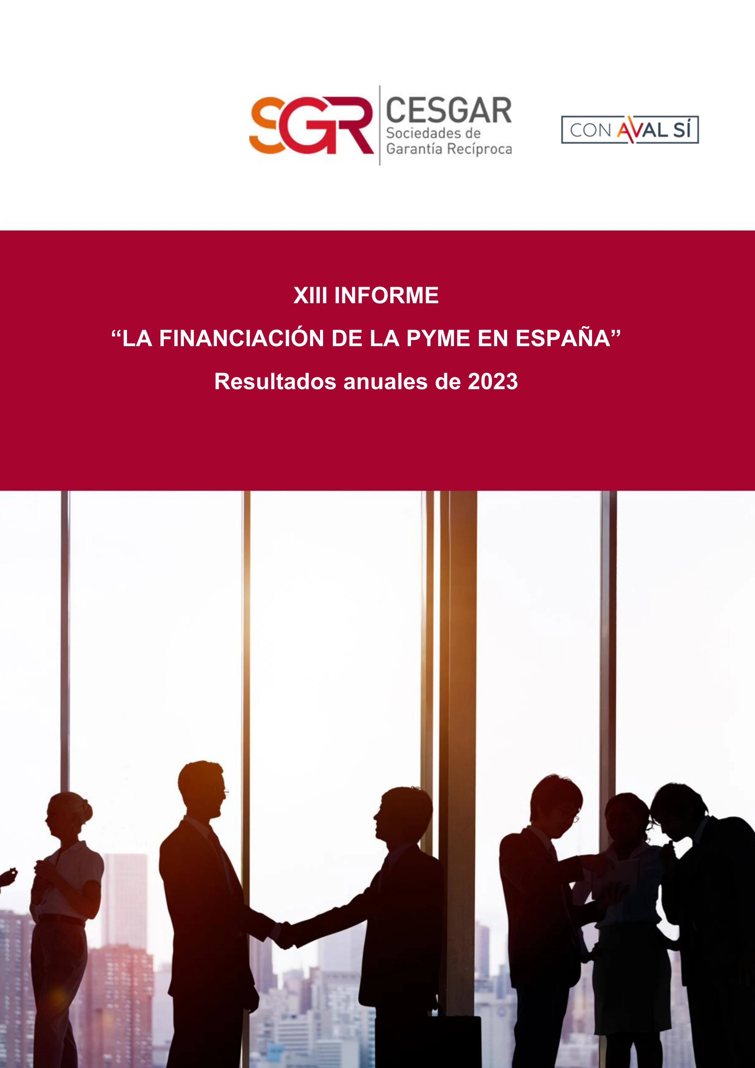 Imagen de portada de informe de Pymes de Cesgar